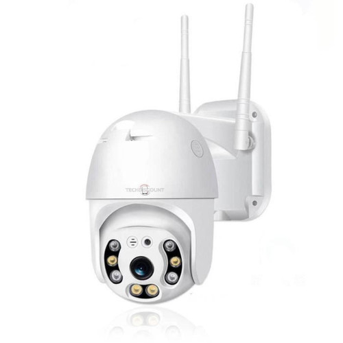 Tech Discount - TD® Camera Surveillance Wifi Extérieure 1080P Couleur IP360° Etanche IP65 sécurité IP sans Fil capteur Alerte d'activité Vision Noct Tech Discount  - Webcam c525