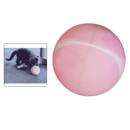 marque generique Télécommande Rolling Ball Pet Dog Jouet Interactif LED Rose Clair