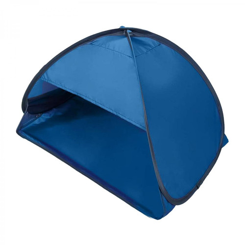 marque generique - Tente De Plage Jardin Pare-Soleil Pare-Soleil Protecteur UV Tissu Argenté Bleu marque generique  - Maisonnettes, tentes