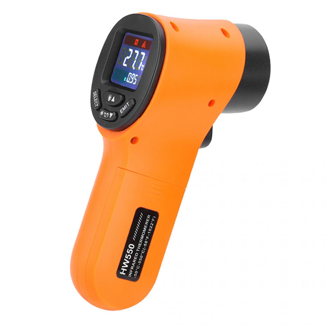 Thermomètre infrarouge numérique thermomètre laser sans contact pyromètre 