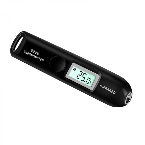 marque generique - Thermomètre Infrarouge LCD Numérique Sans Stylo Capteur De Température Tactile Noir marque generique - Electricité