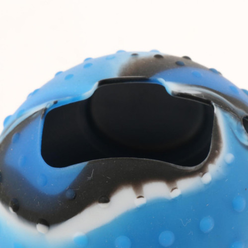 Manettes Switch Étui Protecteur En Silicone Pokeball Plus Pour Boîtier Nintendo Switch, Boîtier Souple, Sentiment Agréable - Bleu Camouflage