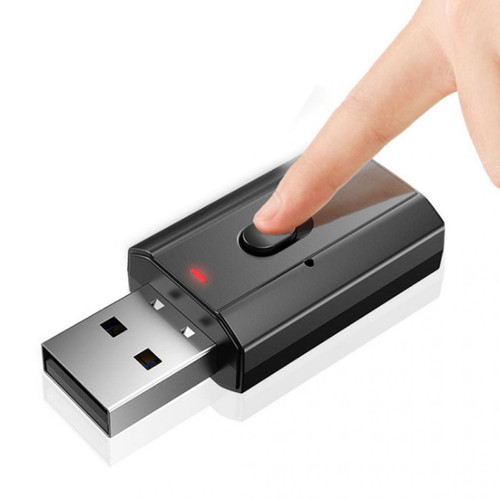 Clé USB Wifi USB Bluetooth adaptateur pour PC, Bluetooth Dongle 5.0 pour ordinateur de bureau ordinateur souris clavier casque stéréo musique