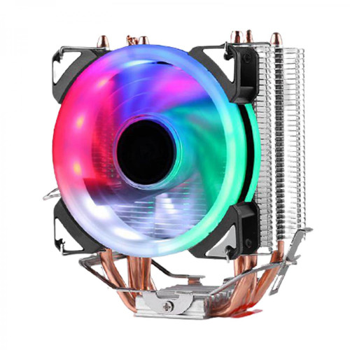 marque generique - Ventilateurs RVB à Double Tour De Refroidissement CPU Cooler Pour Ventilateur AMD Intel Single Tower 1 - marque generique