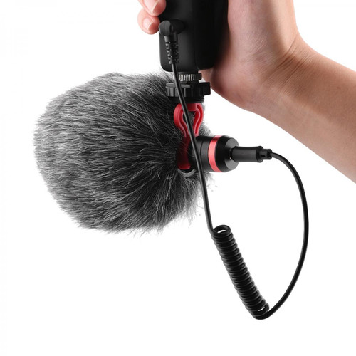 Microphone Photo et Vidéo Vidéo Microphone avec Adaptateur, sur-Caméra Microphone pour DJI Pocket2 DSLR Caméra Vidéo Enregistrement
