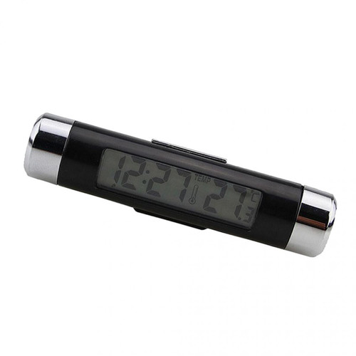 marque generique - Voiture LCD Numérique Rétro-éclairage Automobile Thermomètre Horloge Calendrier - Thermomètres