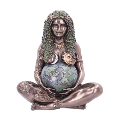 marque generique - Millennial Gaia Earth Mother Déesse Te Fiti Oberon Zell Statue Medium - Décoration d'extérieur