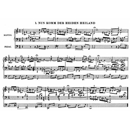 marque generique - Orgelbüchlein - Orgue marque generique  - Musique partition