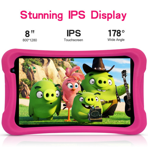 marque generique Tablette pour enfants Pritom L8K 8pouces-2GB+32GB 4000MAH