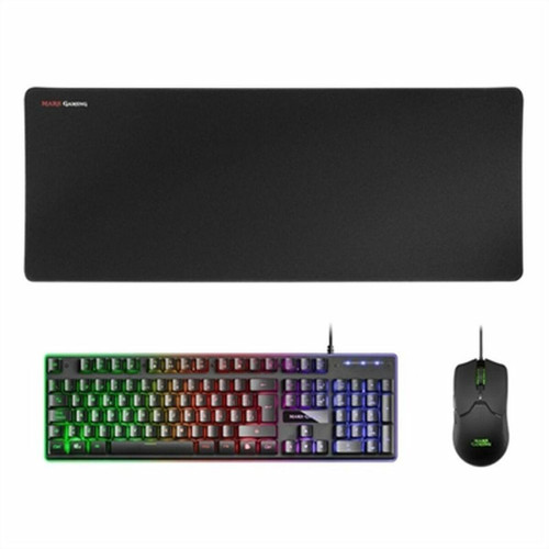 Mars Gaming - Clavier et Souris Gaming Mars Gaming MCPX portugais Blanco Mars Gaming  - Marchand Stortle