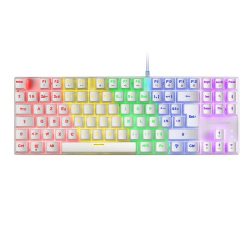 Mars Gaming - Clavier Gamer mécanique (Red Switch) MK80 RGB (Blanc) - Occasions Clavier, Souris, Casque, Siège Gamer