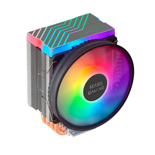 Mars Gaming Ventilateur pour processeur MCPU44 RGB (Noir)