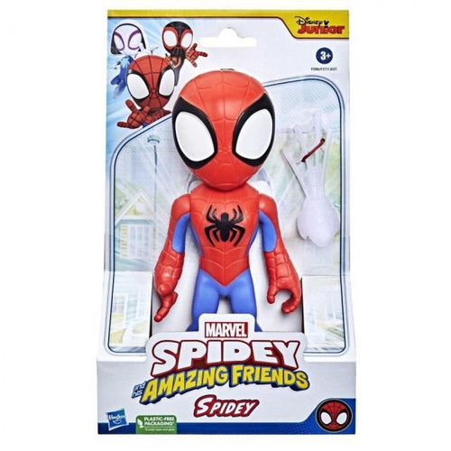Films et séries Marvel Spidey and His Amazing Friends - Figurine de super-héros Spidey format géant pour enfants a partir de 3 ans