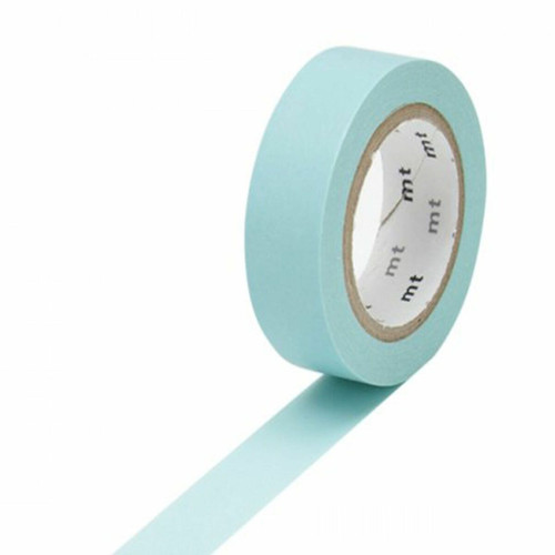 Masking Tape - Masking tape unicolore - Bleu layette - 1,5 cm x 7 m Masking Tape  - Accessoires Bureau