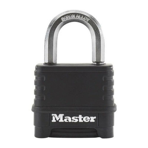 Master Lock - Master Lock Cadenas a combinaison Excell Zinc 57 mm Noir M178EURD Master Lock  - Lave linge sechant noir