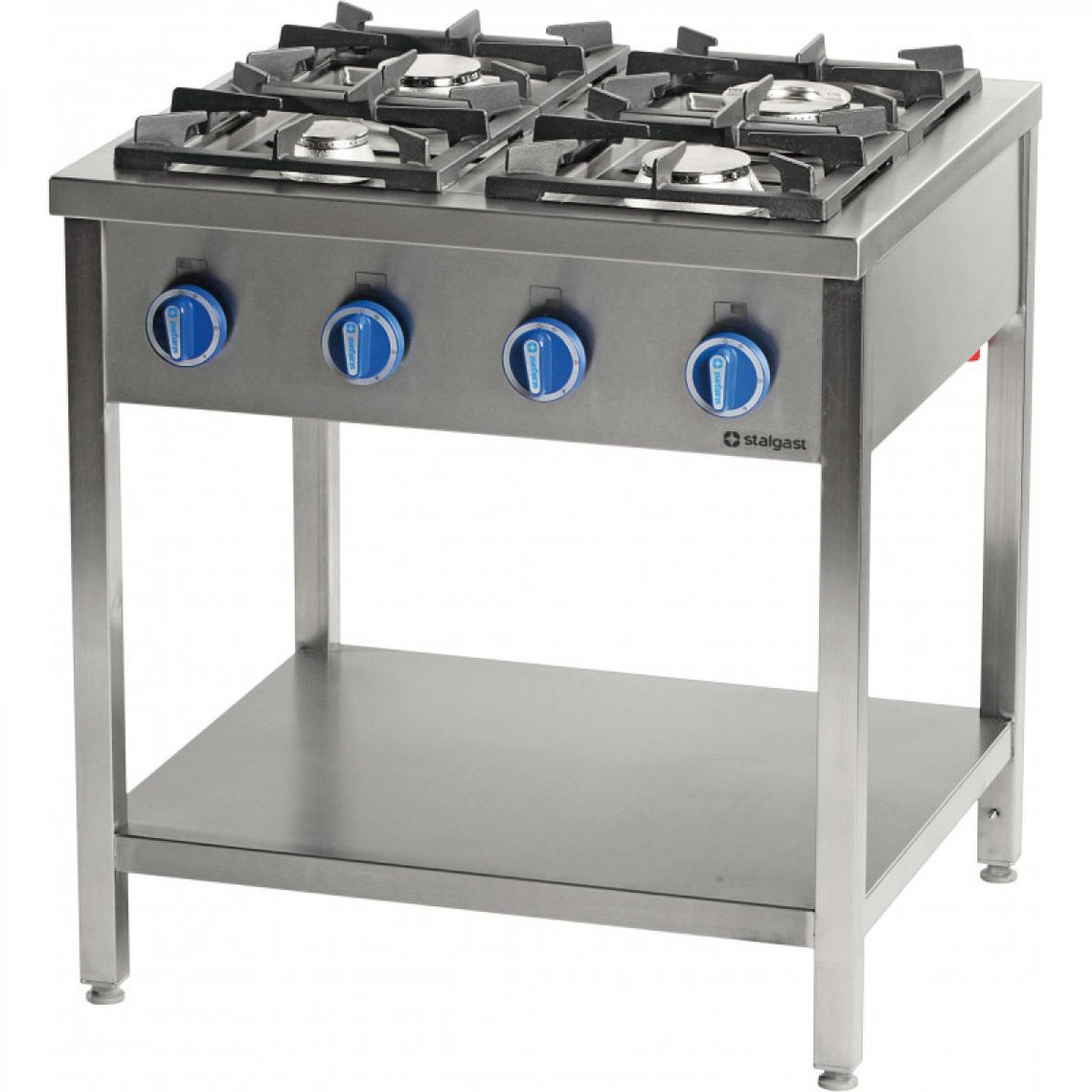 Materiel Chr Pro Cuisinière à Gaz sur Table Inox Série 900 - 6 Brûleurs - Stalgast - 36,5 kW