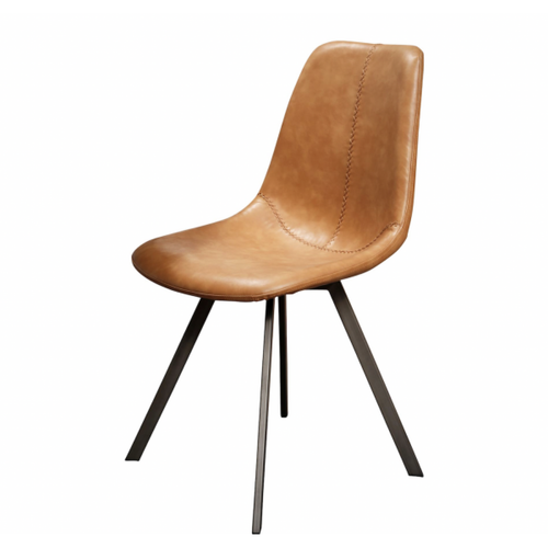 Mathi Design - SLAM - Chaise de repas cognac Mathi Design  - Chaise Starck Chaises