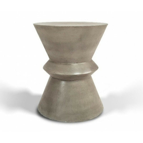 Mathi Design - Stèle Diabolo en béton gris Mathi Design - Table beton
