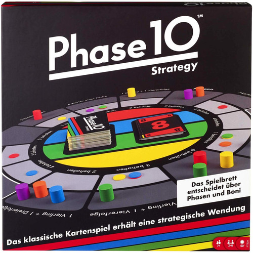 Mattel Games - Phase 10 Strategy Brettspiel| FTB29 (FTB29) Mattel Games  - Mattel Games
