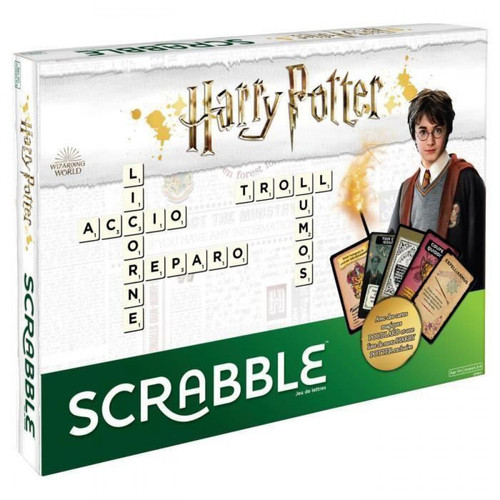 Scrabble - SCRABBLE Harry Potter Jeu de société - 2 a 4 joueurs - 10 ans et + - Casse-tête