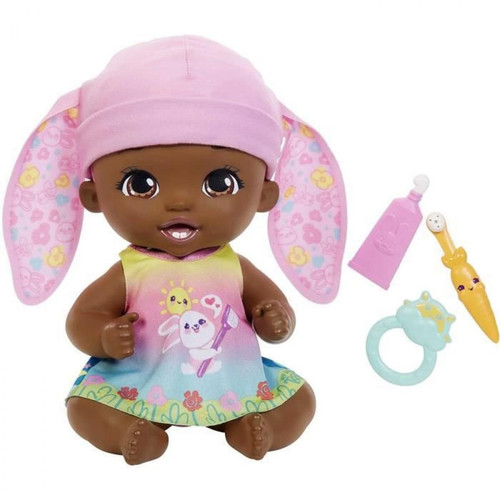 Mattel - My Garden Baby - Bébé Lapin Se Brosse Les Dents - Poupée / Poupon - Des 18 mois Mattel  - Mattel