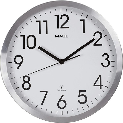 Maul - MAUL Horloge murale/horloge radio MAULmove, diamètre: 300mm () Maul  - Télérupteurs, minuteries et horloges