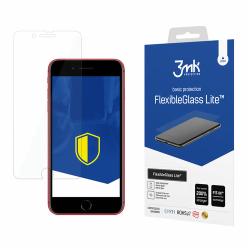 Max Protection - Apple iPhone 8 Plus - 3mk FlexibleGlass Lite Max Protection  - Protection écran smartphone