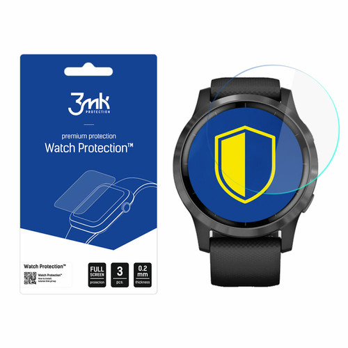 Max Protection - Garmin Vivoactive 4 - 3mk Watch Protection v. ARC+ Max Protection  - Protection écran smartphone