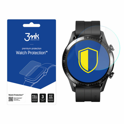 Max Protection - Huawei Watch GT 2 46mm - 3mk Watch Protection v. FlexibleGlass Lite Max Protection  - Protection écran smartphone