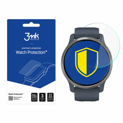 Protection écran smartphone Max Protection Garmin Venu 2 - 3mk Watch Protection v. ARC+