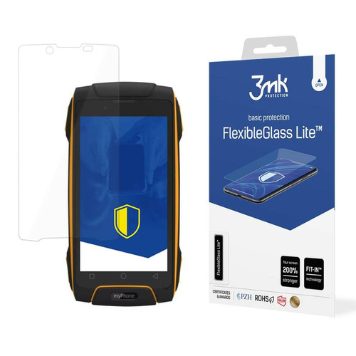 Max Protection - MyPhone Hammer AXE Lte - 3mk FlexibleGlass Lite Max Protection  - Protection écran smartphone