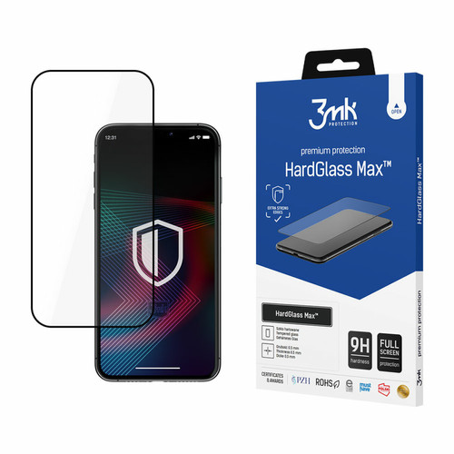 Max Protection - Apple iPhone 14 Pro - 3mk HardGlass Max Max Protection  - Protection écran tablette