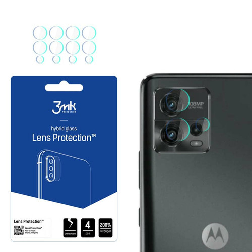 Max Protection - Motorola Moto G72 - 3mk Lens Protection Max Protection  - Protection écran tablette