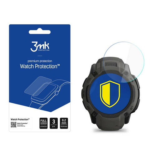 Max Protection - Garmin Instinct 2X - 3mk Watch Protection v. FlexibleGlass Lite Max Protection  - Protection écran smartphone