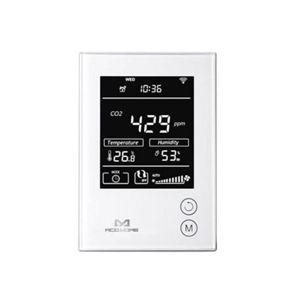 Détecteur connecté Mco Home Capteur Z-Wave+ d'humidité, température et CO2 avec écran - MCO Home