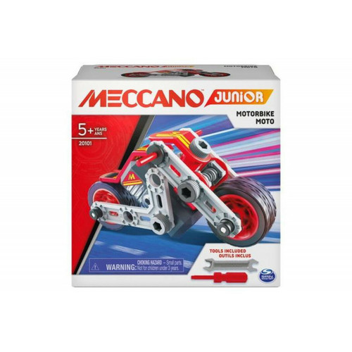 Meccano - Jeu de construction Meccano Junior Modèle aléatoire Meccano  - Mecano jeu