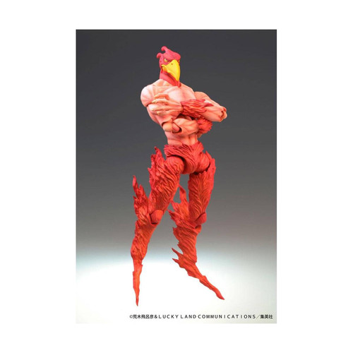 Mangas Medicos Entertainment JoJo's Bizarre Adventure - Figurine Super Action Chozokado (Magician's Red) 16 cm