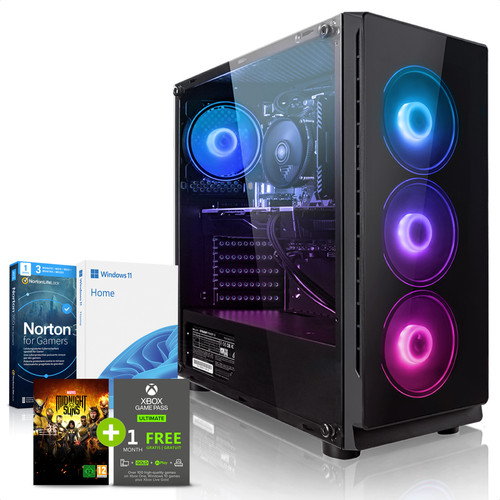 Megaport - PC Gamer • Intel i3-12100F • GeForce RTX3060 • 16Go • 500Go M.2 SSD • Windows 11 • 1408-FR - PC Fixe GAMER équipés Nvidia RTX PC Fixe Gamer