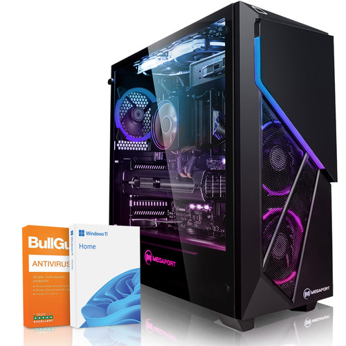 Megaport - PC Gamer Falcon • AMD Ryzen 7 3700X • GeForce RTX 3070 8Go • 16Go 3200 MHz • 1To M.2 SSD • 2To HDD • Windows 11 • 47-FR - PC Fixe Gamer Gaming