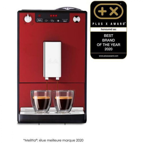 Melitta - MELITTA E950-104 Machine expresso automatique avec broyeur Caffeo Solo - Rouge Melitta  - Cafetière rouge Expresso - Cafetière
