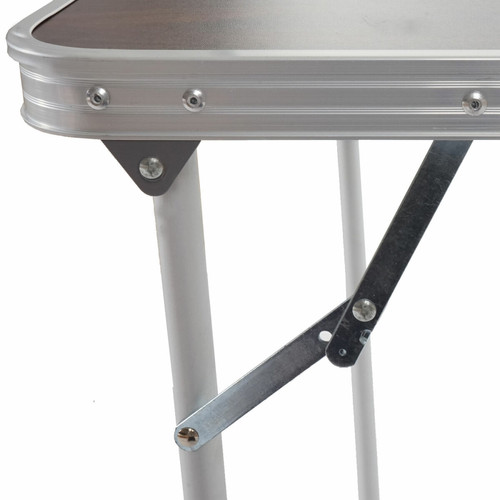 Armoire Table de camping T367, table de jardin pliable, coffre ~ 80x70x60cm