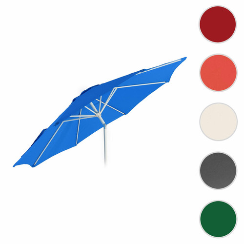 Mendler - Toile de rechange pour parasol N19, Toile de rechange pour parasol, Ø 3m tissu/textile 5kg ~ bleu Mendler  - Parasol 3m