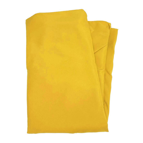 Accessoires parasol Toile de rechange pour parasol demi-rond Parla, Toile de rechange pour parasol, 270cm tissu/textile UV 50+ 3kg ~ jaune