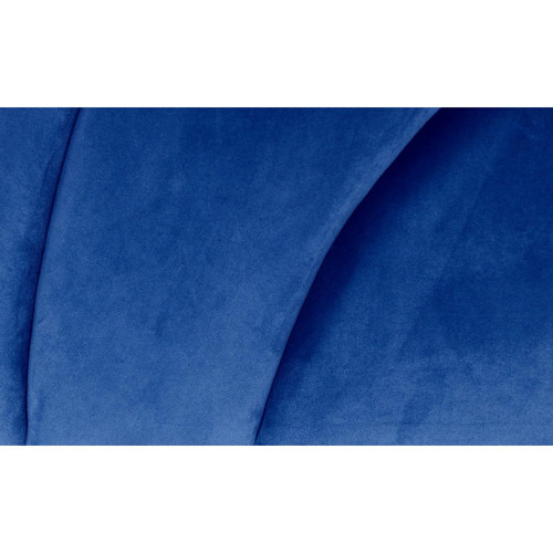 Têtes de lit Tête de lit Mermaid 140 cm Velours Bleu