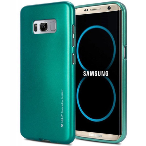Coque, étui smartphone Mercury Mercury I-Jelly - Coque pour Samsung Galaxy S8+ (Vert)