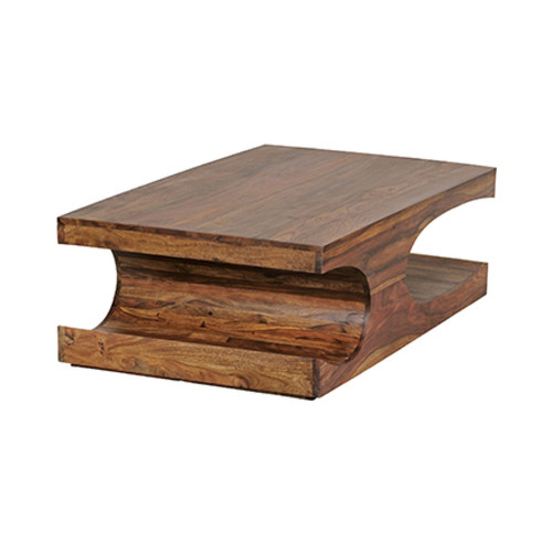 Tables d'appoint Table basse 118x70x38 cm en sheesham massif - NASIK