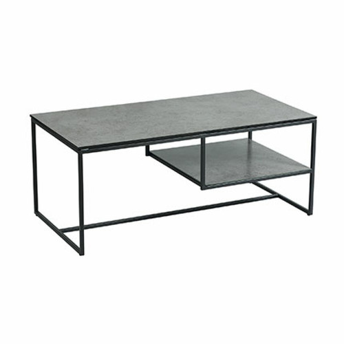 Mes - Table basse double plateau 110x55x45 cm gris et anthracite - VOLDA Mes  - Marchand Maisonetstyles
