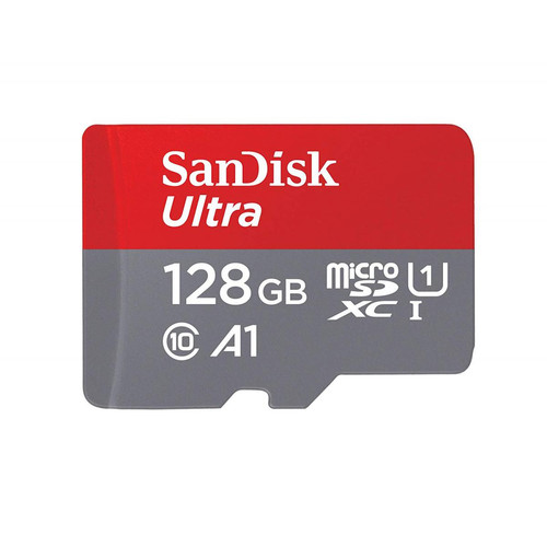 Mgm - Carte Mémoire microSDXC SanDisk Ultra 128GB. Vitesse de Lecture Allant jusqu'à 100MB/S, Classe 10, U1, homologuée A1 - FFP Mgm - Carte SD
