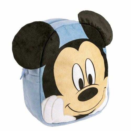 Mickey Mouse - Cartable Mickey Mouse Bleu clair 18 x 22 x 8 cm Mickey Mouse  - Mickey Mouse