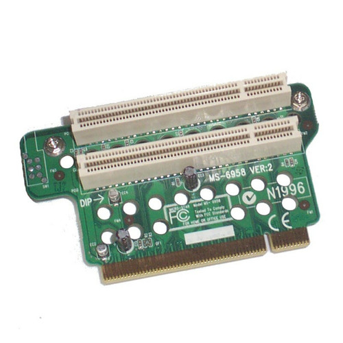 Micro-Star - Carte PCI Riser Card Micro-Star MS-6958 VER:2 2x PCI Micro-Star  - Composants Seconde vie
